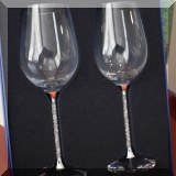 K11. Wine glasses. New in box. 